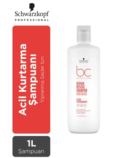 Bonacure Bc Clean Acil Kurtarma Şampuanı 1000ml