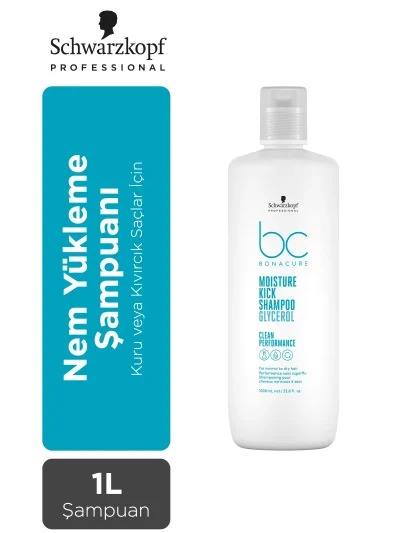 Bonacure Bc Clean Nem Yükleme Şampuanı 1000ml